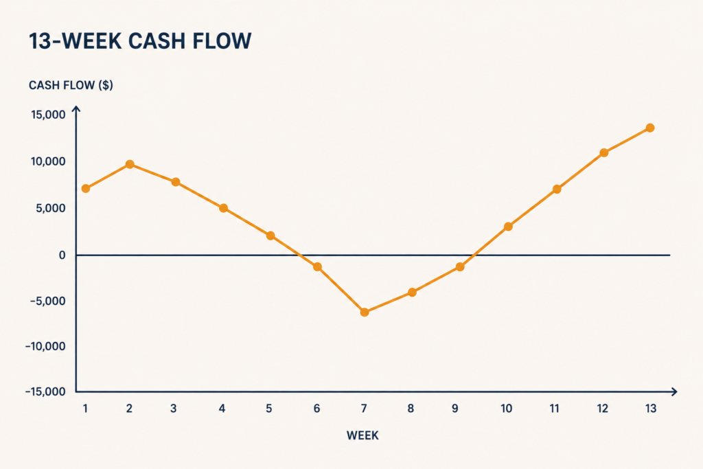 Cash flow for Australian SMEs: the 13-week forecast, working capital, and the disciplines that keep businesses alive